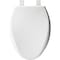 Mayfair Mayfair by Bemis Affinity Slow Close Elongated White Plastic Toilet Seat 187SLOW-000 - alternate 1
